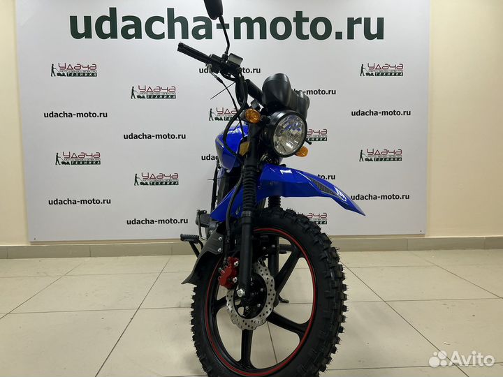 Мопед rockot alpha offroad M-12 (синий матовый)