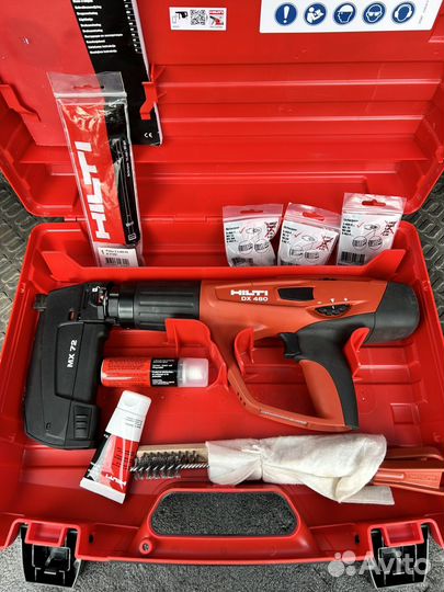 Пороховой монтажный пистолет Hilti DX 460 новый