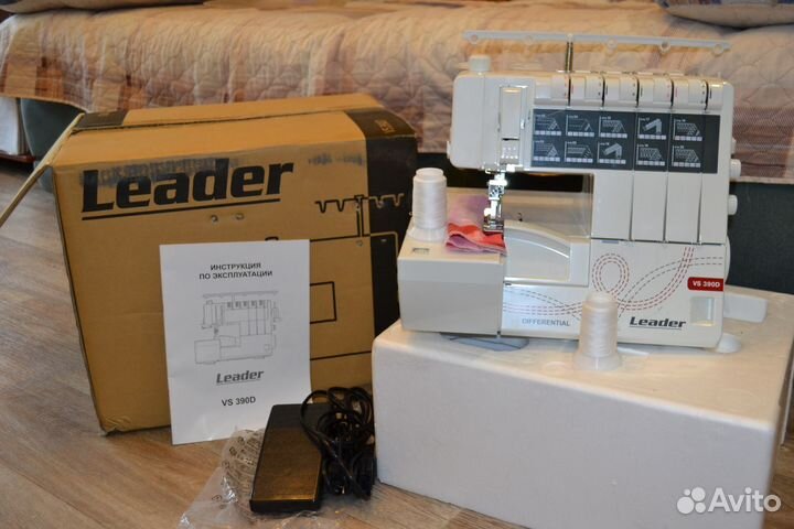 Коверлок Leader VS390D