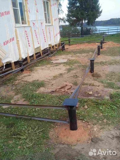 Винтовые сваи свайный фундамент под ключ