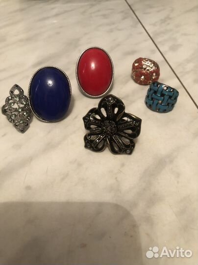 Кольца бижутерия