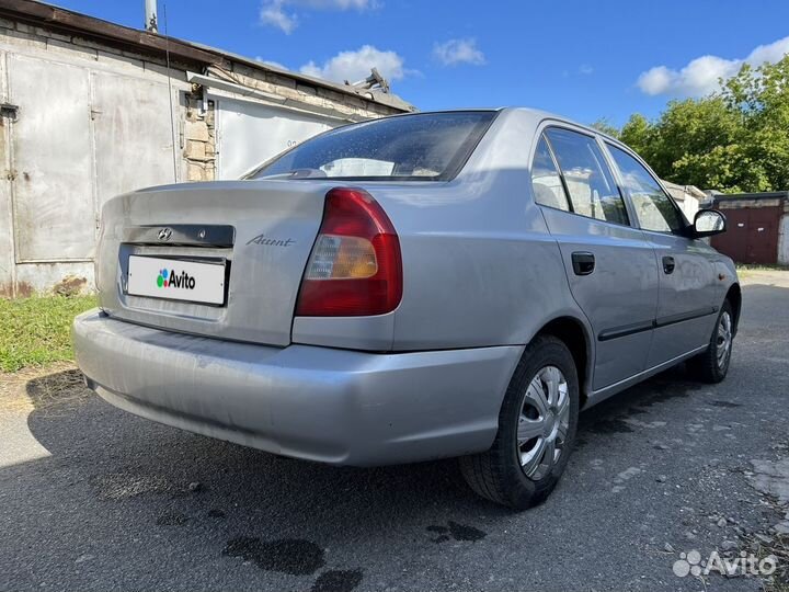 Hyundai Accent 1.5 МТ, 2003, 245 000 км