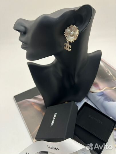 Серьги Chanel
