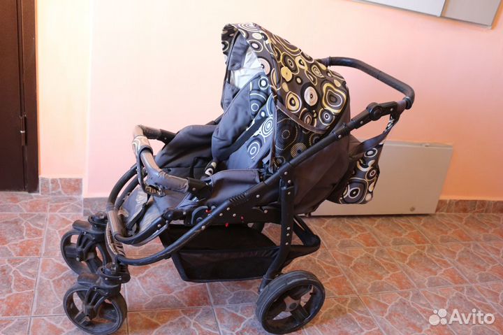 Коляска 3 в 1 LittleTrek люлька,прогулка,переноска