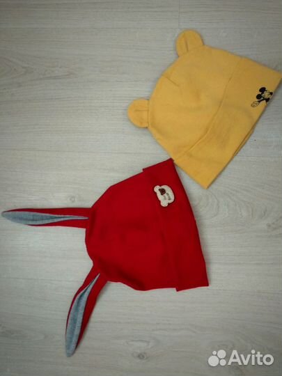 Шапки на малыша (2 шт)