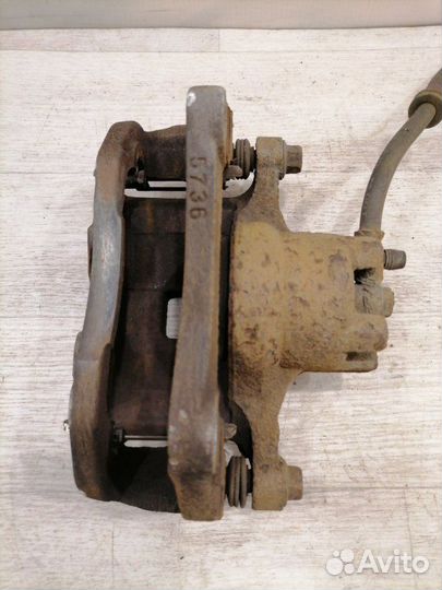 Суппорт передний левый Mitsubishi Lancer 10 CX2A