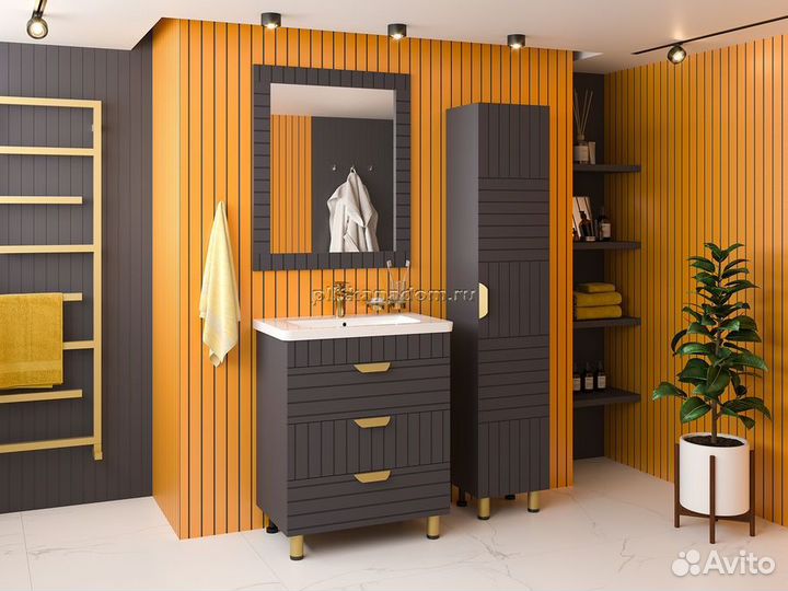 Brevita Gloster - 70 графит Зеркало