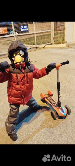 Самокат детский трехколесный