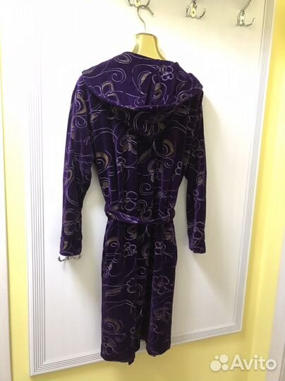 Халат велюровый женский