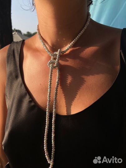 Колье ожерелье украшение на шею. Ручная работа