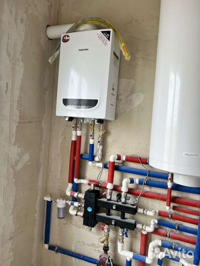 Монтаж отопления водоснабжения услуги теплотехника