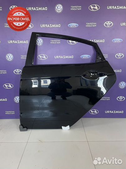 Дверь задняя левая Kia Rio 3 (11-17) черный