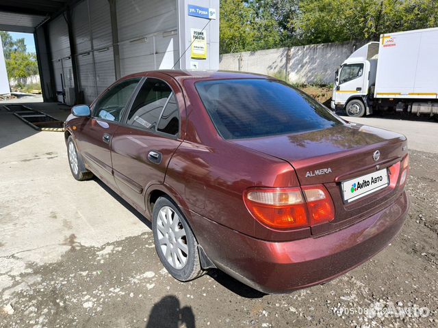 Nissan Almera 1.5 MT, 2005, 283 600 км с пробегом, цена 250000 руб.