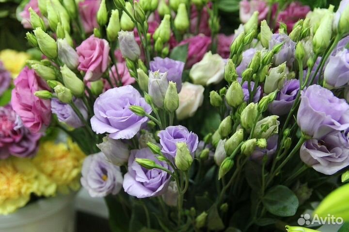 Букет,цветы, Лизиантус