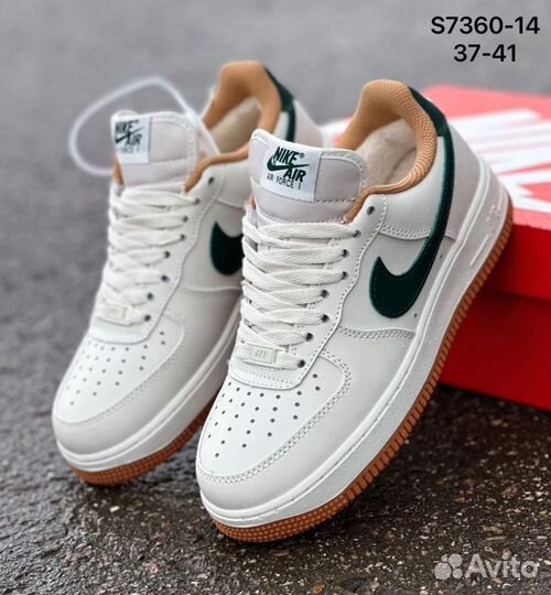 Кроссовки зимние nike air force one