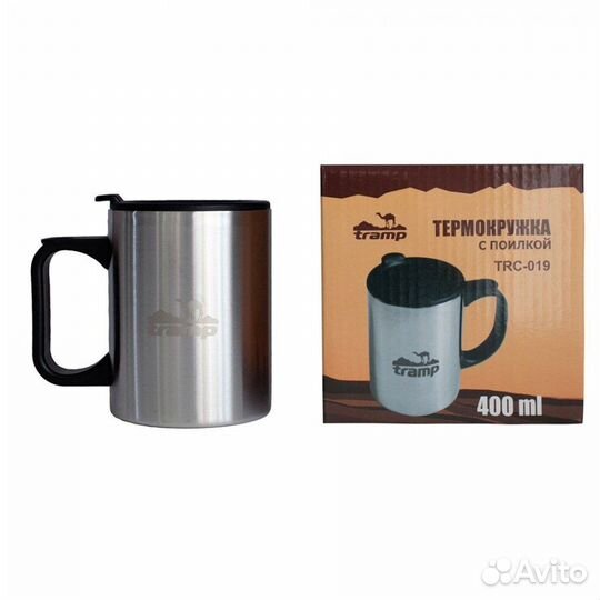 Tramp Термокружка с поилкой (0,4л) TRC-019