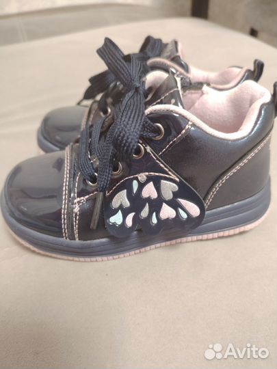 Ботинки для девочки демисезонные 25 размер