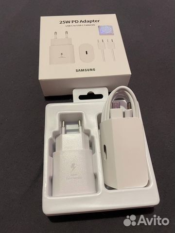 Зарядка Samsung 25w с быстрой зарядкой