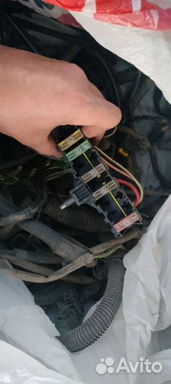 Peugeot 206 проводка подкапотная