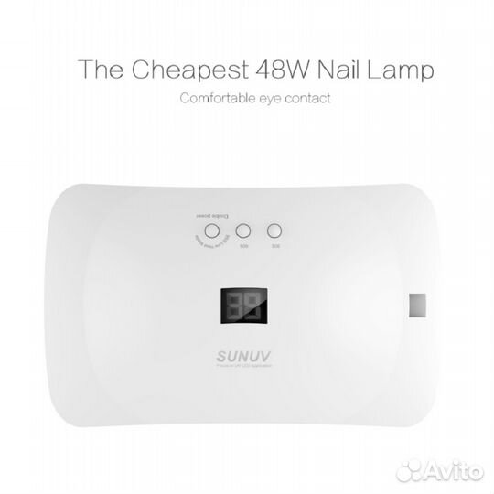 Лампа для сушки Sun 8 48W / Гарантия / Оригинал