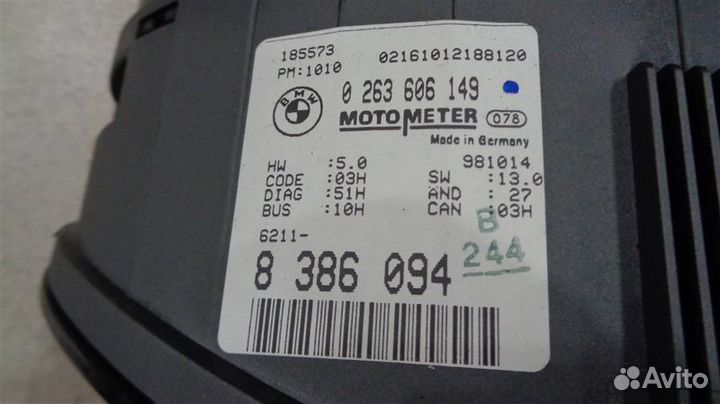 Панель приборов BMW 3-Series E46 1998-2007 M52, BM