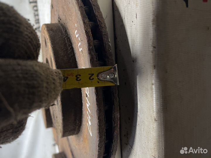 Диск тормозной Renault symbol 1