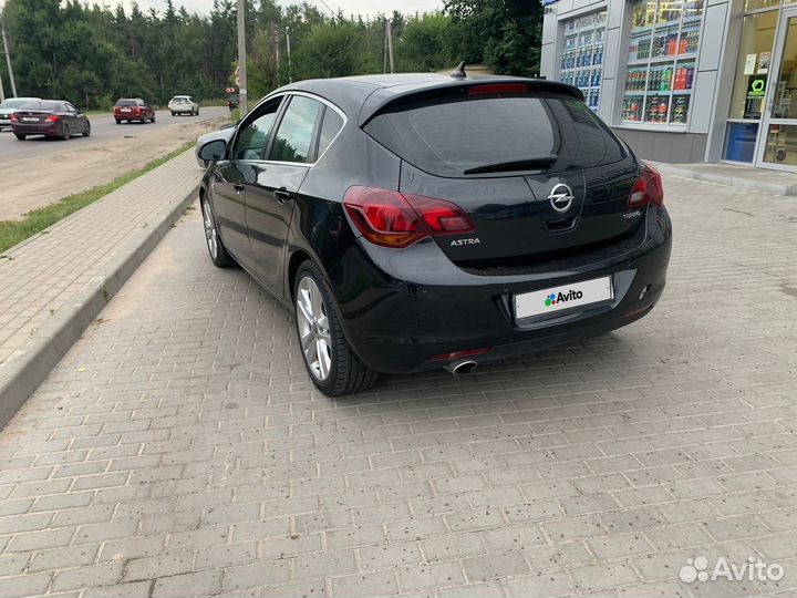 Opel Astra 1.6 AT, 2012, 139 700 км