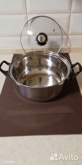 Кастрюля из нержавейки