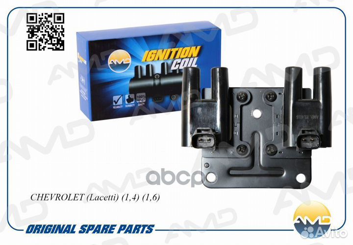 Катушка зажигания chevrolet Lacetti 1,4/1,6 02