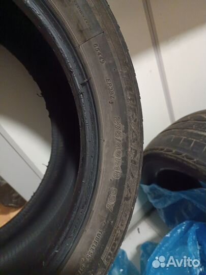 Bridgestone Turanza ER300 245/45 R18 и 270/40 R18