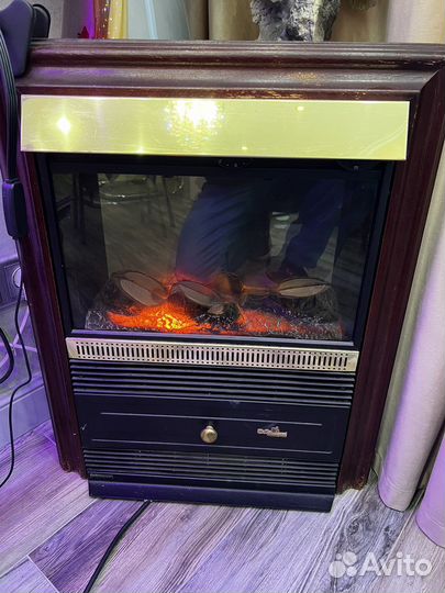 Искуственый винтажный камин