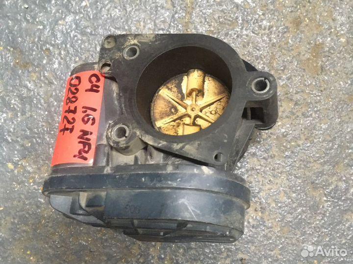 Заслонка дроссельная электрическая Ситроен Ц4