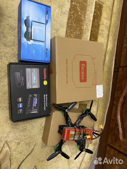 Fpv квадрокоптер комплект