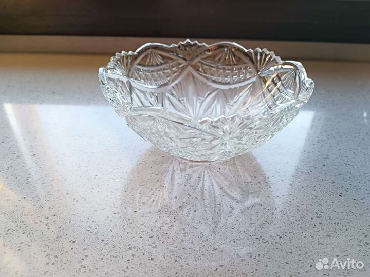 Хрустальные конфетницы, салантницы