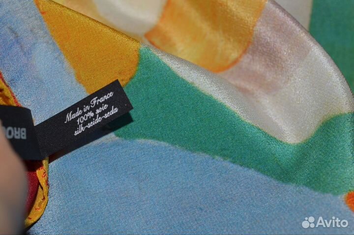 Шелковый платок Франция Делоне brochier soieries