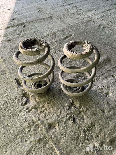 Задние пружины renault clio 3 rs