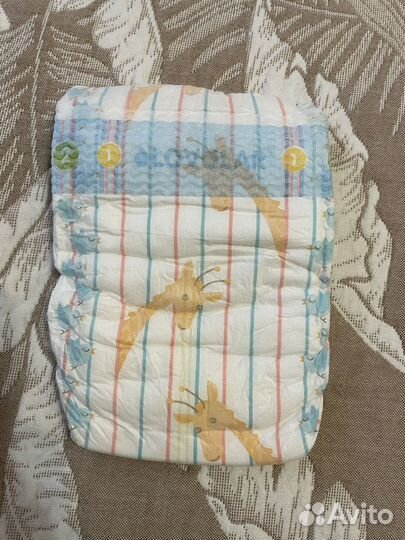 Подгузники lovular s 14 штук