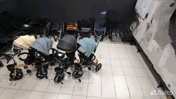 Детский трехколесный велосипед