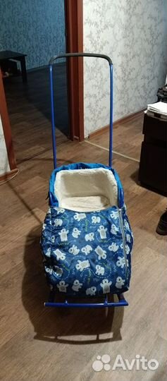 Коляска санки