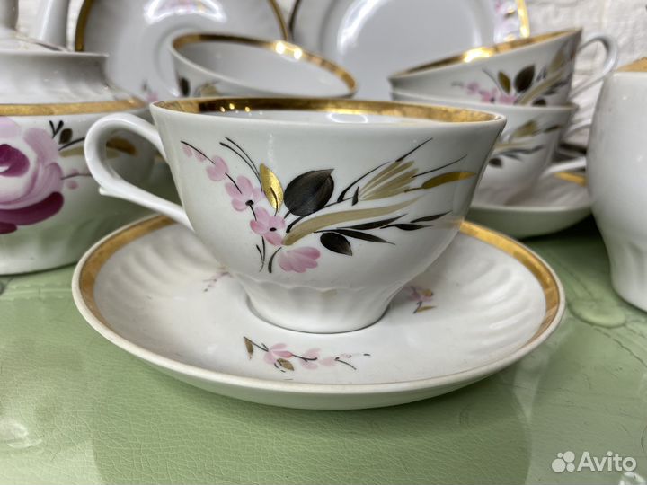 Сервиз чайный Дулево СССР