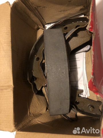 Колодки ручника на Subaru Forester