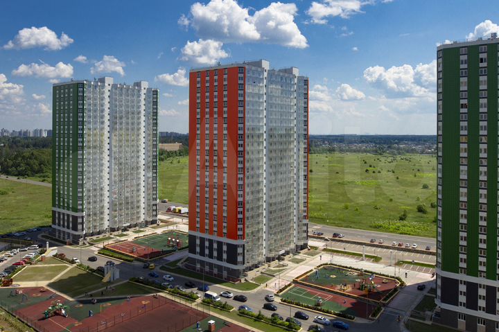 1-к. квартира, 48,4 м², 14/17 эт.