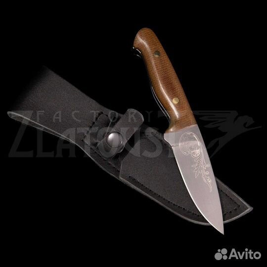 Нож для охоты и рыбалки сталь 95Х18 в подарок