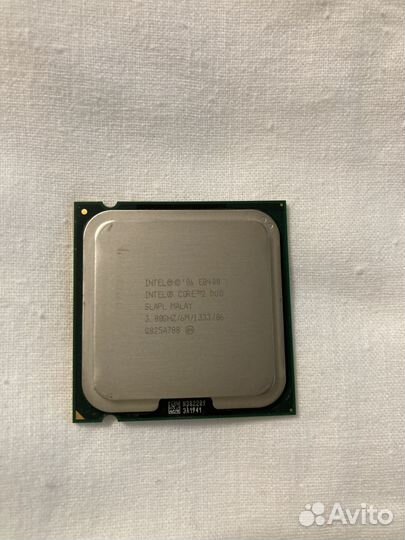 Процессор Intel core 2 duo 3 GHZ E8400