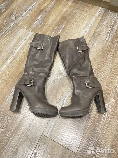 Сапоги женские зимние натуральная кожа