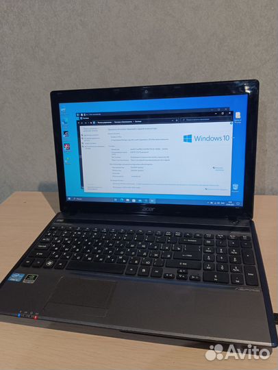 Ноутбук Acer aspire 5755