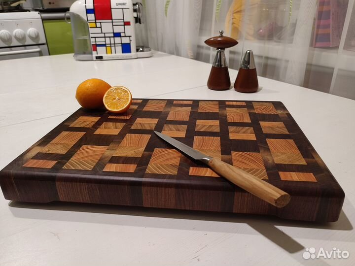 Торцевые разделочные доски с гастроёмкостью и без
