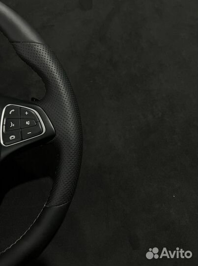 Руль на mercedes GLE перешитый