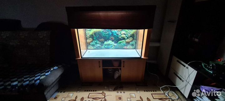 Аквариум на 200 литров с тумбой