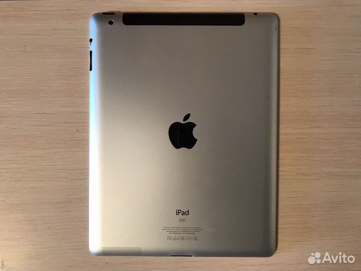 Apple iPad 2 64 гб хор аккумулятором и сим картой